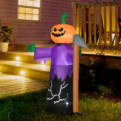 5 Foot Grim Reaper Halloween Inflatable Decoration