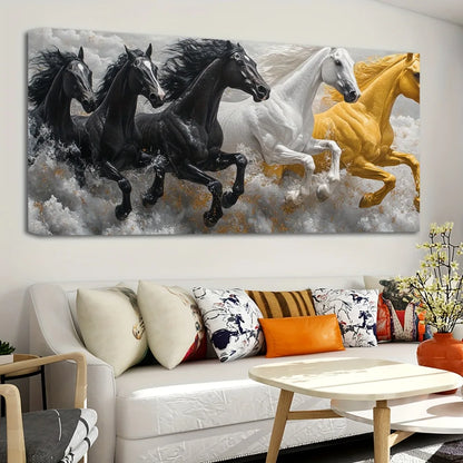 Horse Painting for Interior Wall Art Decoration