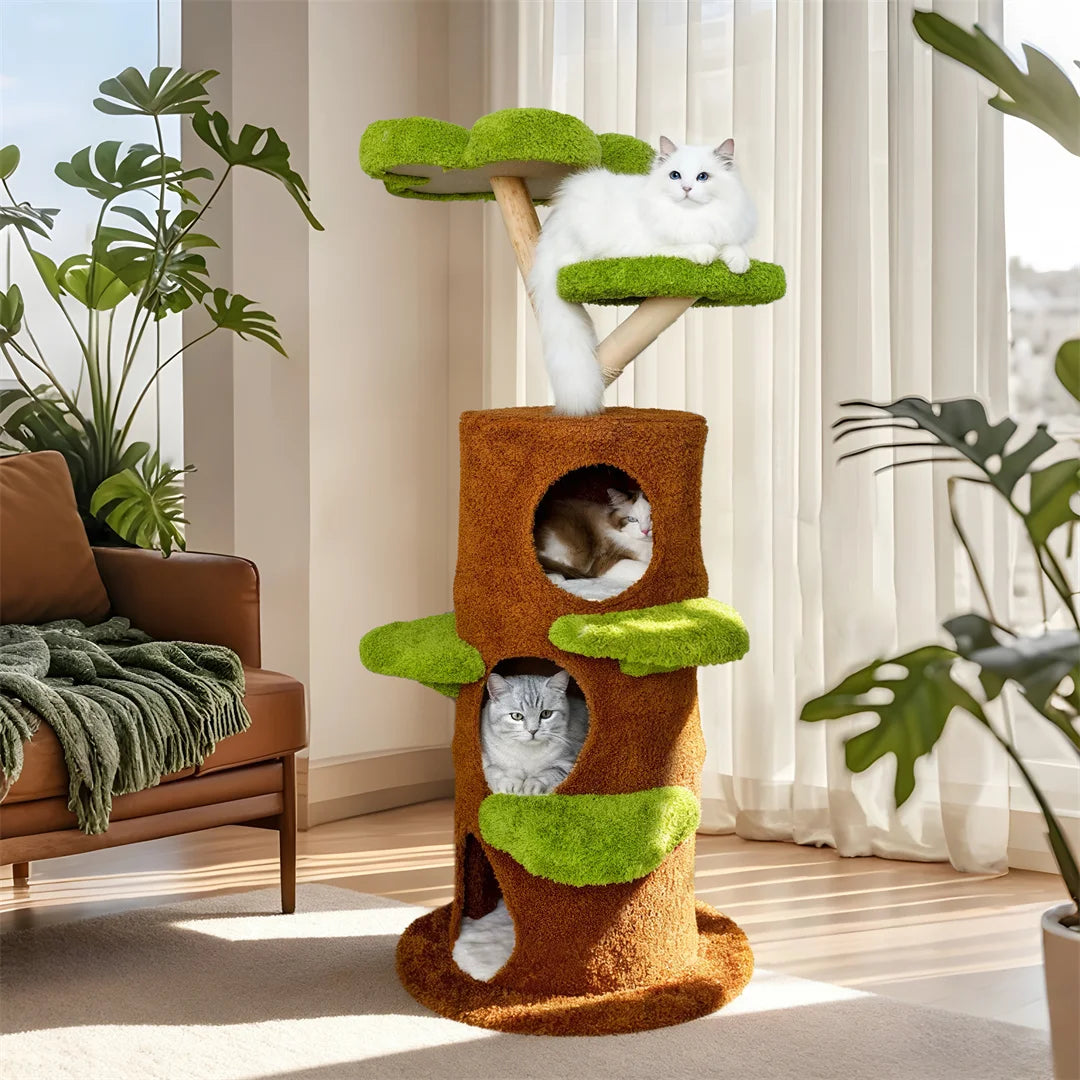 BINGOPAW Multi-Level Cat Activity Center