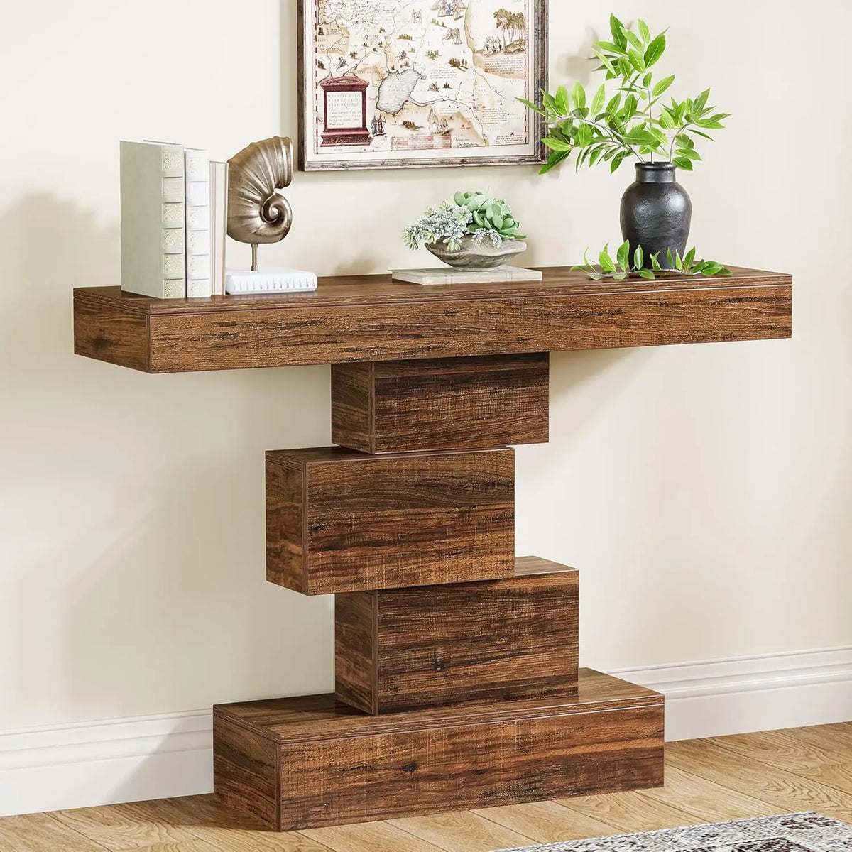Tribesigns 42.5" Farmhouse Console Table