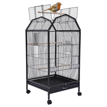 Large Bird Cage with 360 Degree View Skylight