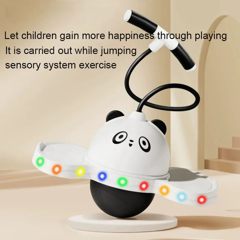 LED Illuminated Fun Balance and Coordination Bouncing Ball