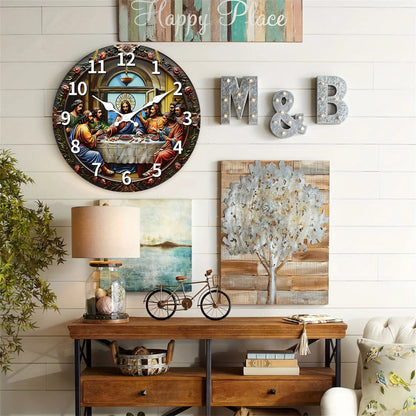 Last Supper Themed Wall Clock