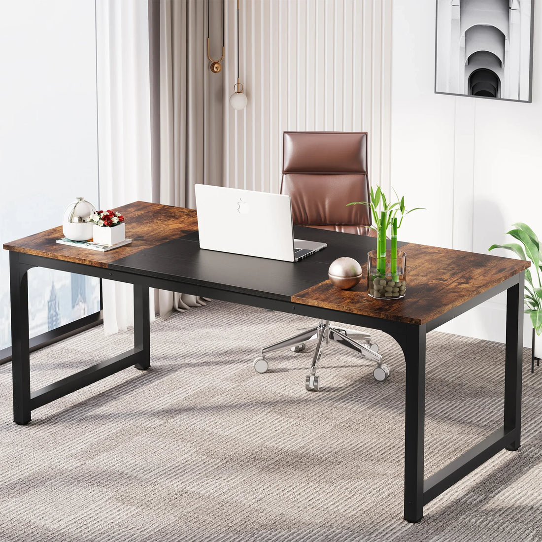 Tribesigns Modern Office Workstation