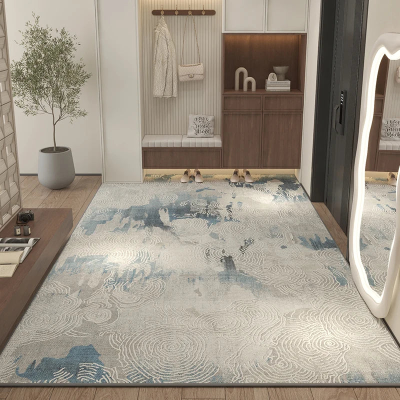 VIKAMA Modern Non-Slip Machine Washable Area Rug