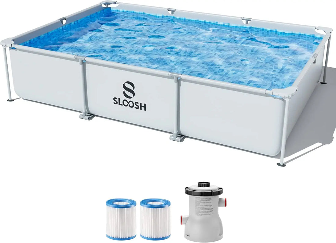 JOYFY Rectangular Above Ground Pool