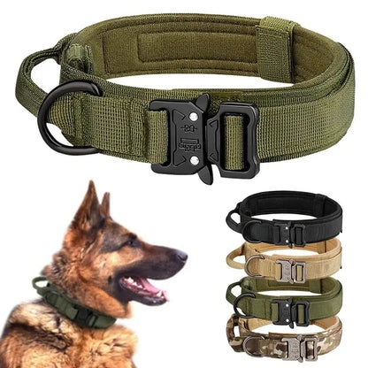 Outdoor Tactical Collar for Medium and Large Breed Dogs
