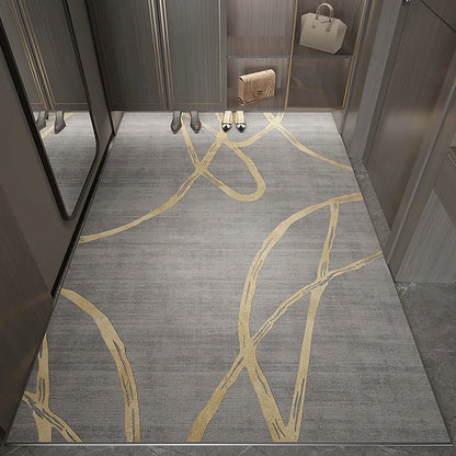 VIKAMA Modern Non-Slip Machine Washable Area Rug