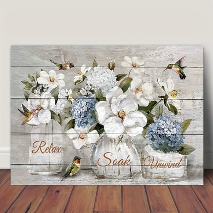 Rustic Farmhouse Canvas Wall Art