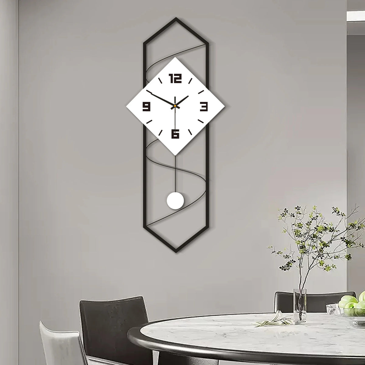 Modern Artistic Silent Wall Clock