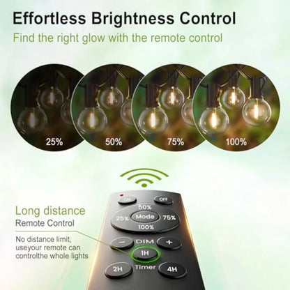Waterproof Outdoor LED String Lights